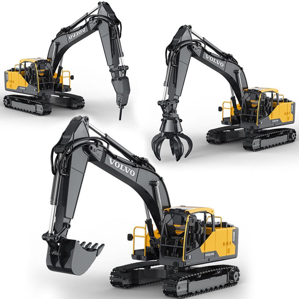 Double E E598 1:16 Excavator 17CH Dual Mode Engineering RC Car Electric Construction Vehicle Model Children's Adult Toys 26Y0819 - view 7