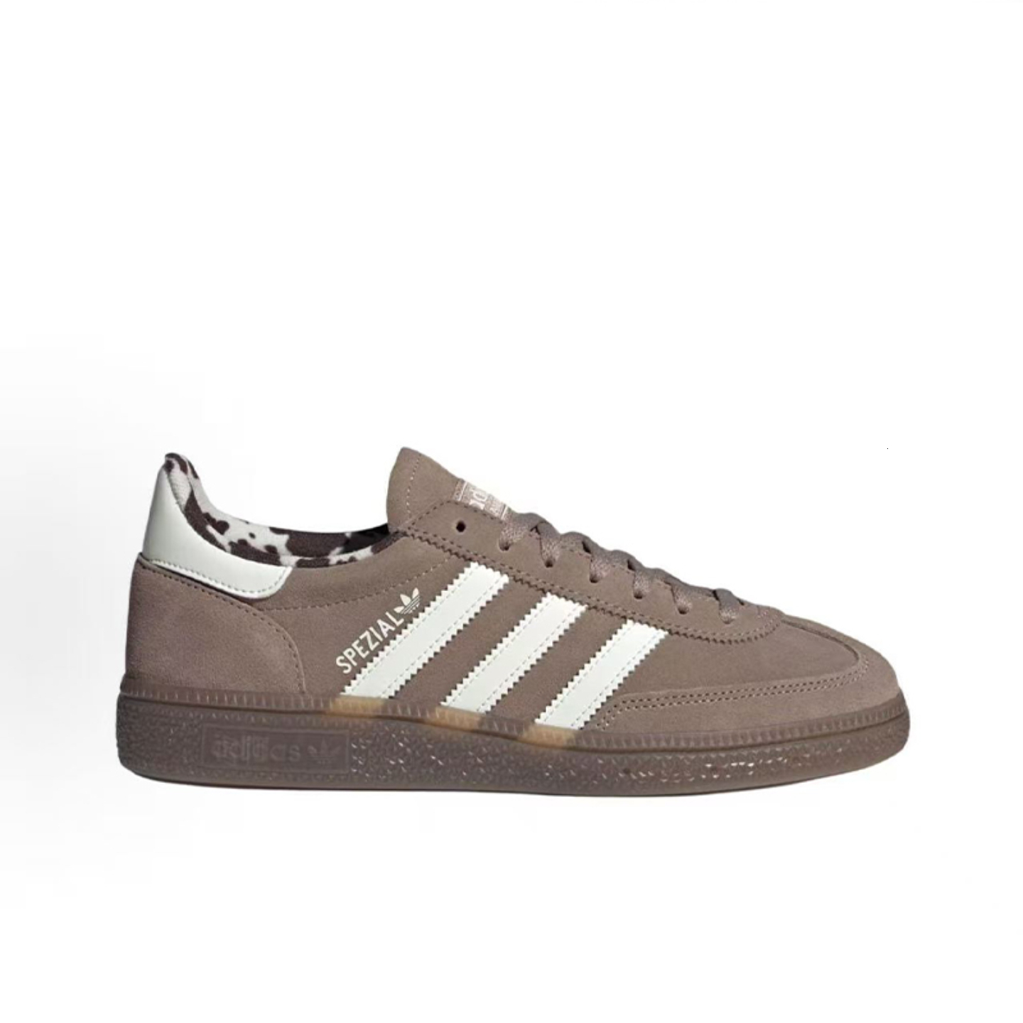 Adidas Designer Shoes Women Originals Handball Spezial Lace Up Sport Sneakers Shoes Casual Running Shoes White-Brown Leopard Print