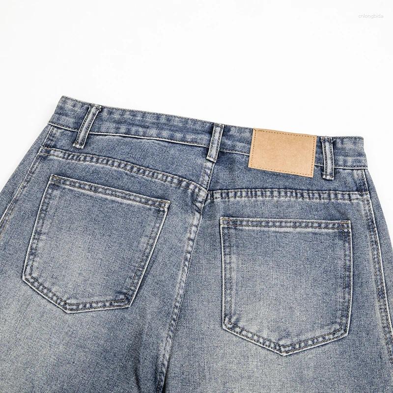 Men' s Jeans 2026 Autumn Men Curved Seam Baggy Vintage W - view 6