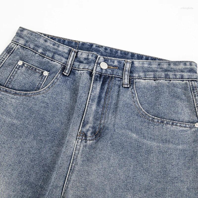 Men' s Jeans 2026 Autumn Men Curved Seam Baggy Vintage W - view 5