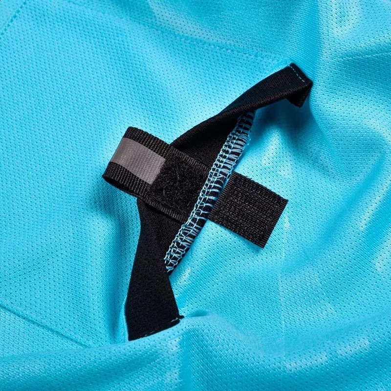 Professional Men Referee Uniforms soccer football Shirts Pockets Judge Short Sleeve Team Shirt Sportswear Clothes 260819 - view 7