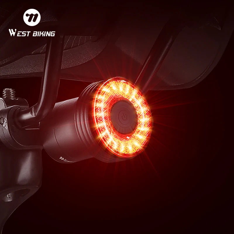 West Biking Smart Bike Fanale Posteriore IPX6 Impermeabile Sensore Intelligente…