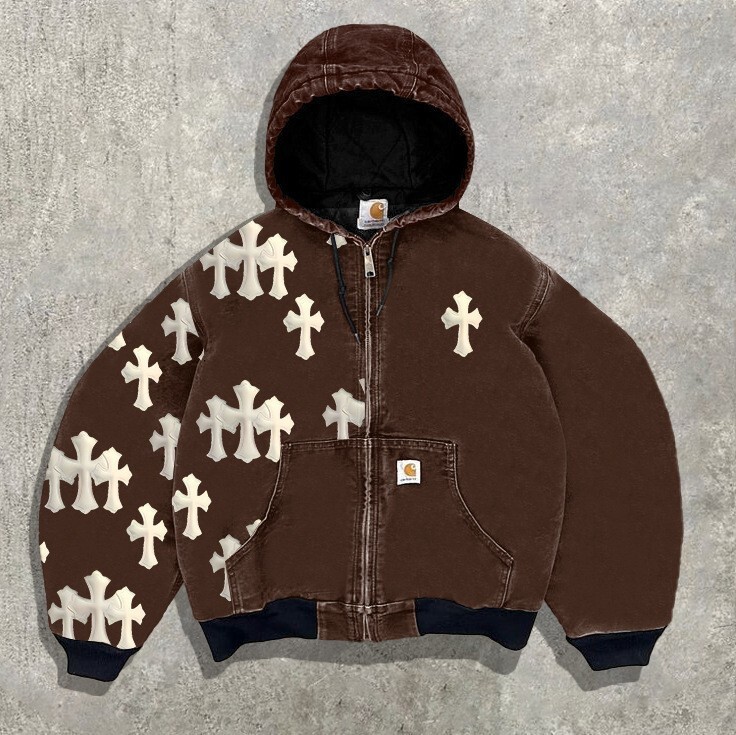 Luxury Brand Designer Clothes European And American Spring Trend New Clothing 3D Sweatshirt Casual Hoodie Digital Print Cardigan Men's FleeceLine - view 5