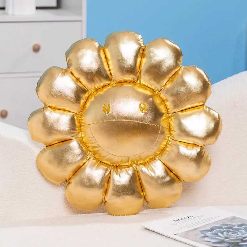 Colorful Sun Flower Plsuh Toy Pillow Cartoon Murakami Long Colorful Sun Flower Cushion Sunflower Flower Floor Mat Z260820 - view 6