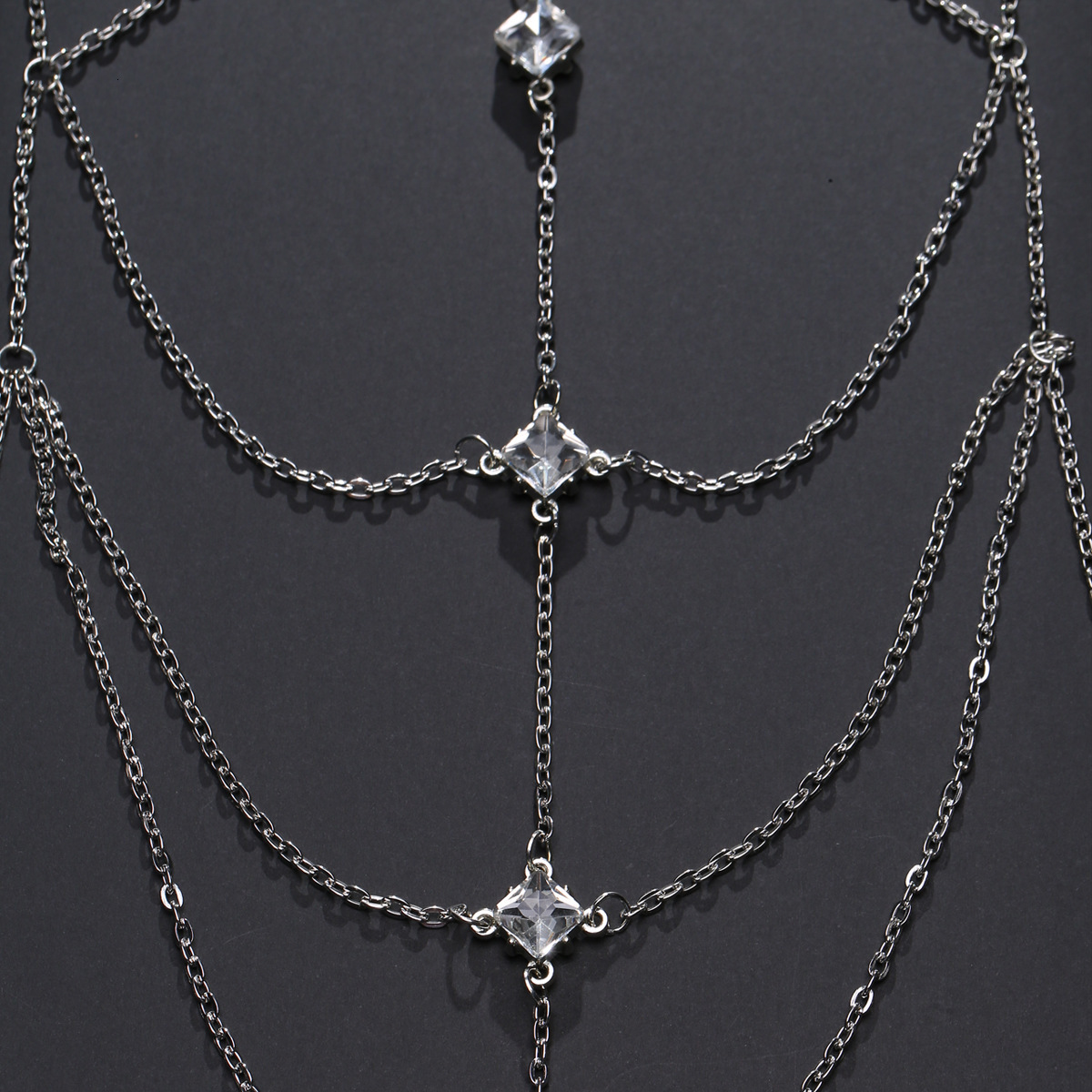 Men' s chain large size sexy and luxurious with diamo - view 5