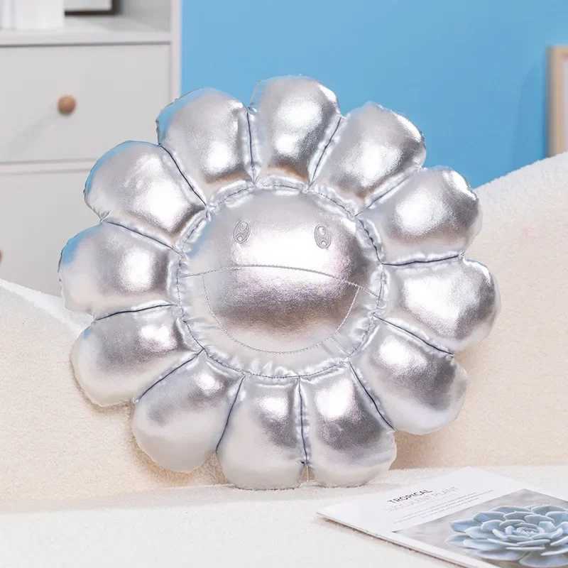 Colorful Sun Flower Plsuh Toy Pillow Cartoon Murakami Long Colorful Sun Flower Cushion Sunflower Flower Floor Mat Z260820 - view 7