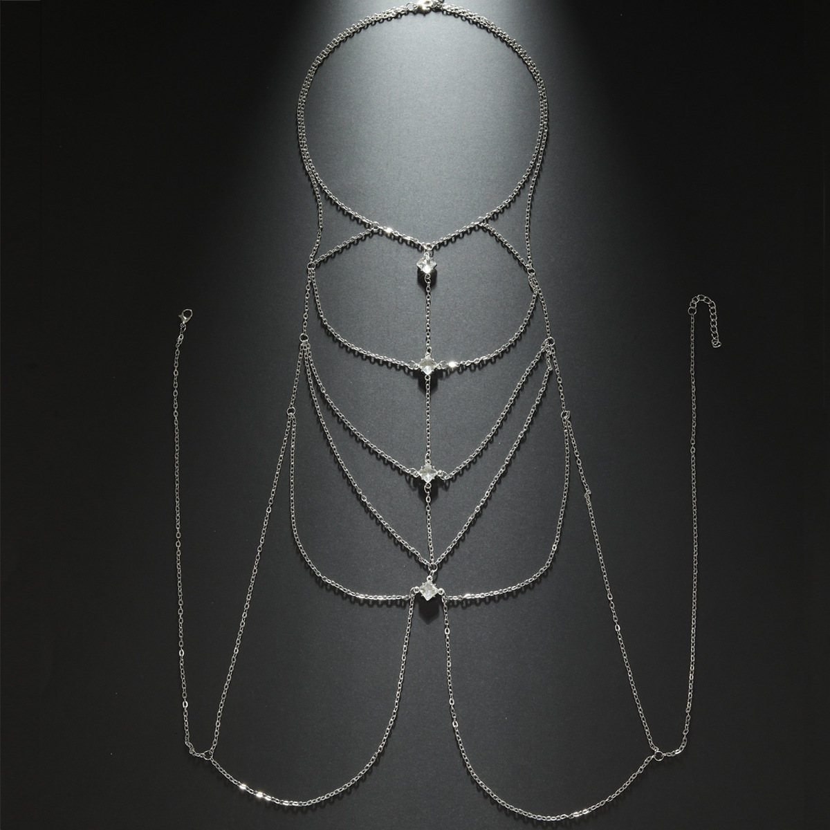 Men' s chain large size sexy and luxurious with diamo - view 4