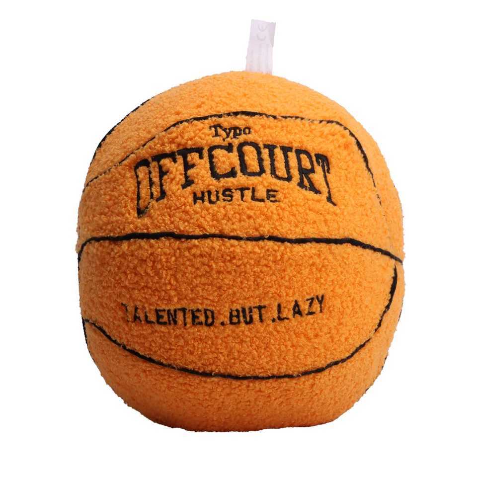 25CM Offcourt Basketball Plush Pillow Soft and Trendy Basketball Plush Toy Children Birthday Boyfriend Gifts Home Decoration Z260820 - view 5