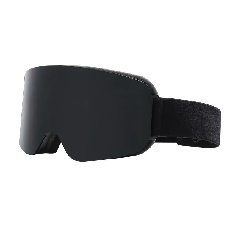 Big Ski Snowboard Goggles Women Men Skiing Eyewear Mask UV 400 Snow Protection Over Glasses Adult Double Anti-Fog Cylindrical 260821