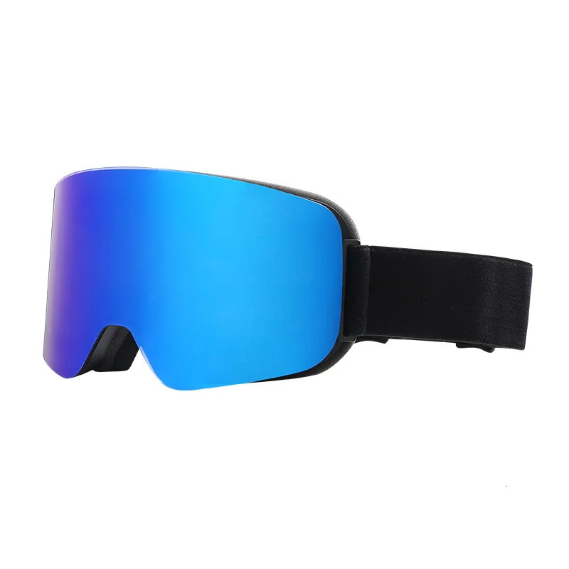Big Ski Snowboard Goggles Women Men Skiing Eyewear Mask UV 400 Snow Protection Over Glasses Adult Double Anti-Fog Cylindrical 260821