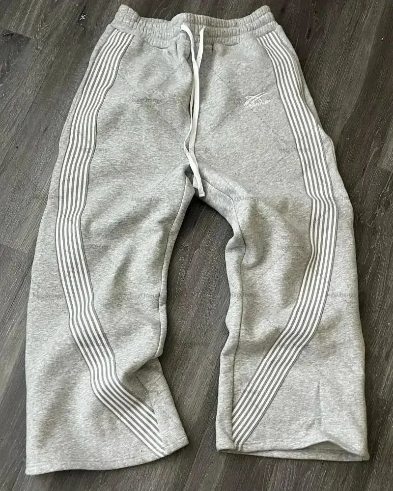 2026 Y2K Black Gray Camo Tactical Casual Pants for Men And Women Premium Jogging Baggy Drawstring Sweatpants Functional Fashion 260821 - view 3