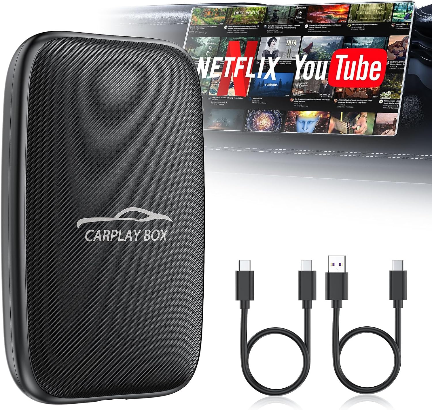Carplay AI Box 2026 Adattatore Per Auto Android Wireless Carplay Aggiornato, Ca…