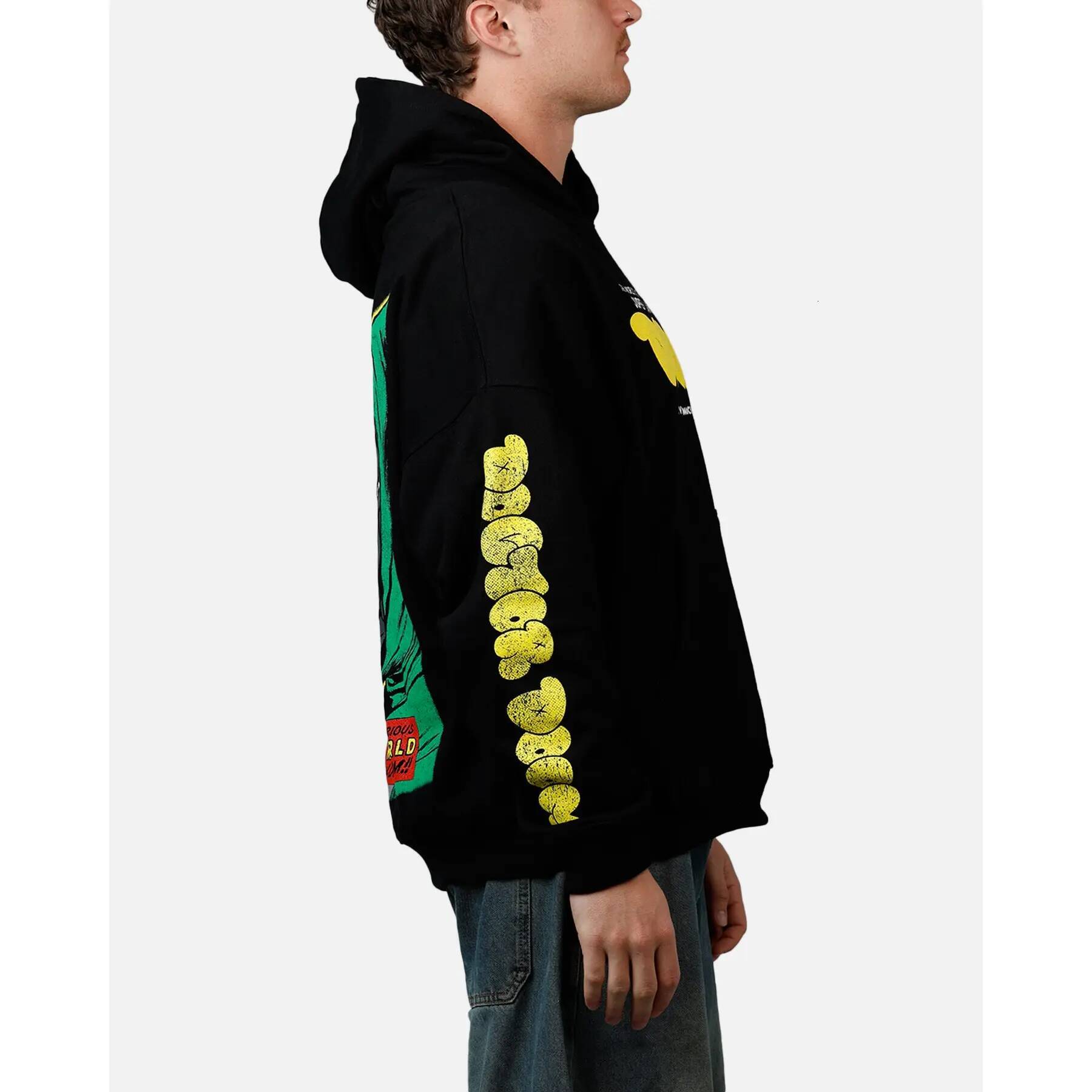Studio Marvel Fantastic Four Doctor Doom Villain Premium Hoodie Black - view 5