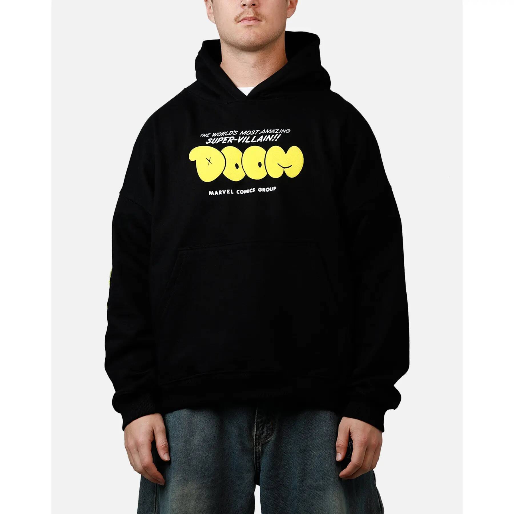 Studio Marvel Fantastic Four Doctor Doom Villain Premium Hoodie Black - view 3