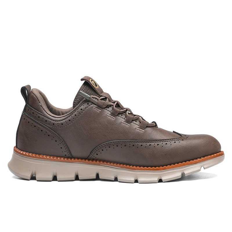 Brogue Wingtip Oxford Shoes Mens Premium Leather British Style Casual Dress Shoes Brogues Big Size 48 49 50 H260824 - view 5