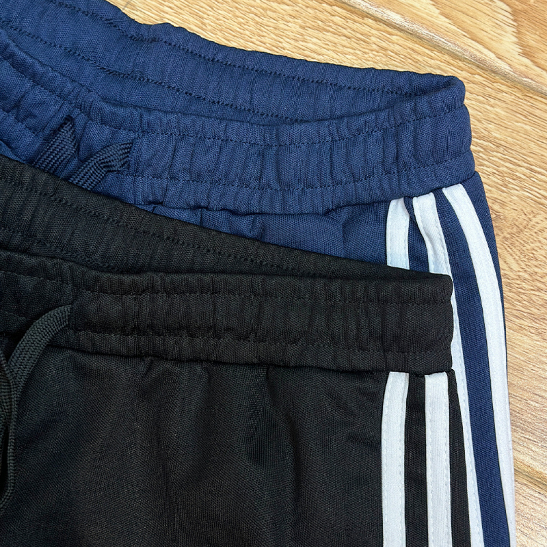 Adidas Men 2 Piece Retro Tracksuit Set Color Block Stand Collar Zip Jacket Wide Leg Pants 3 Stripes Zipper Pockets Casual Jogging Sports Training Outf - view 9