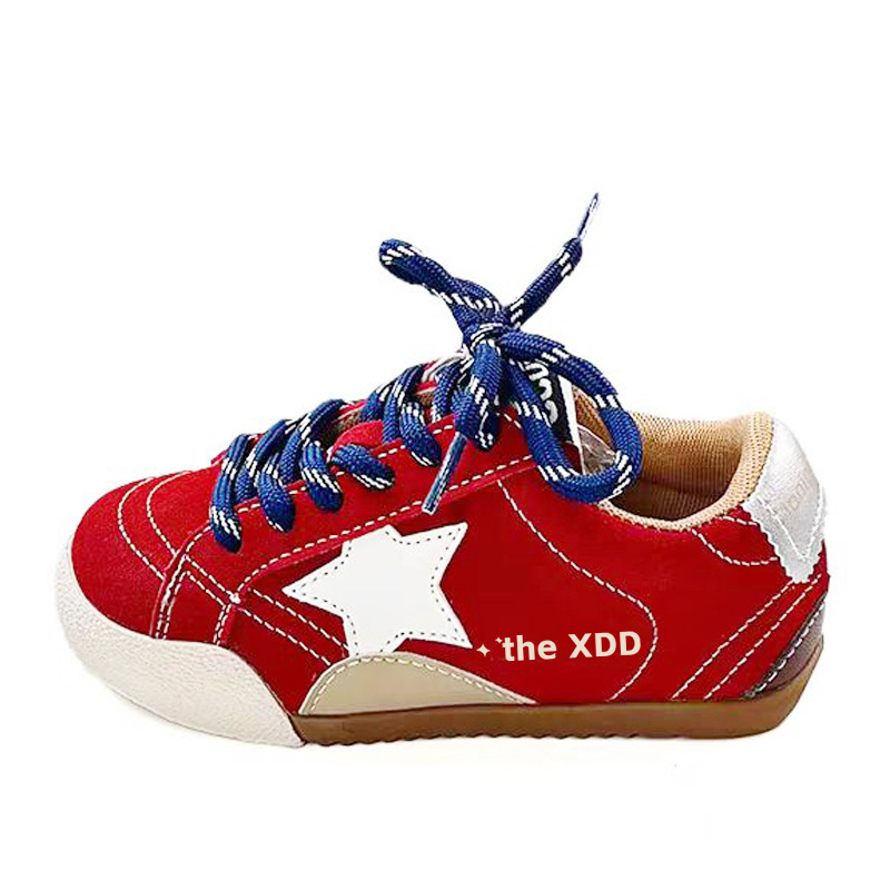 Designer Shoes 2026 new trend fashion children's sneakers shoes retro star boys' and girls' casual shoes