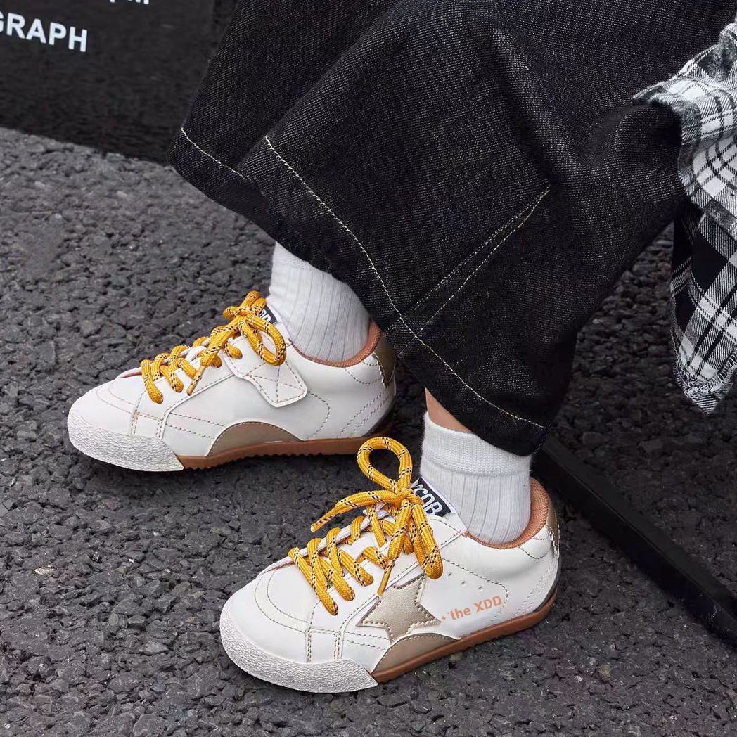 Designer Shoes 2026 new trend fashion children's sneakers shoes retro star boys' and girls' casual shoes