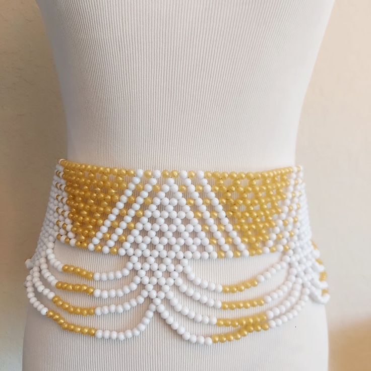 European and American triangular geometric pattern beaded be