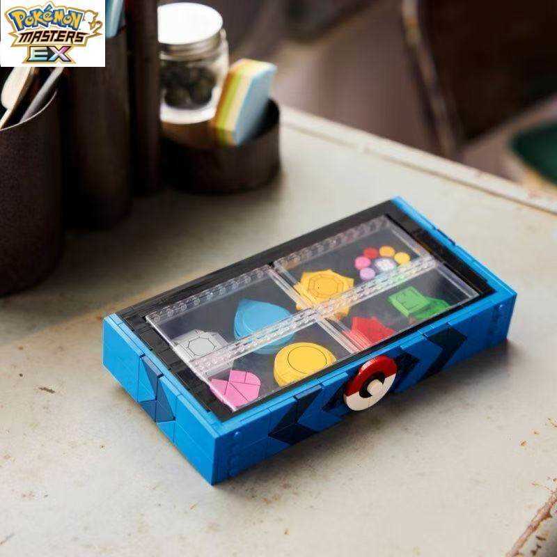 Compatible with Pokmon Kanto Region Badge 40892 Children's Building Blocks Pokemon Toy Boy's Gift L260824ADW9 - view 4
