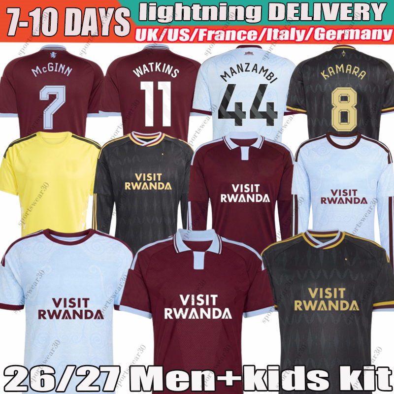 Aston Villashirt 26 27 Manzambi Watkins Konsa Gomes Garnach…