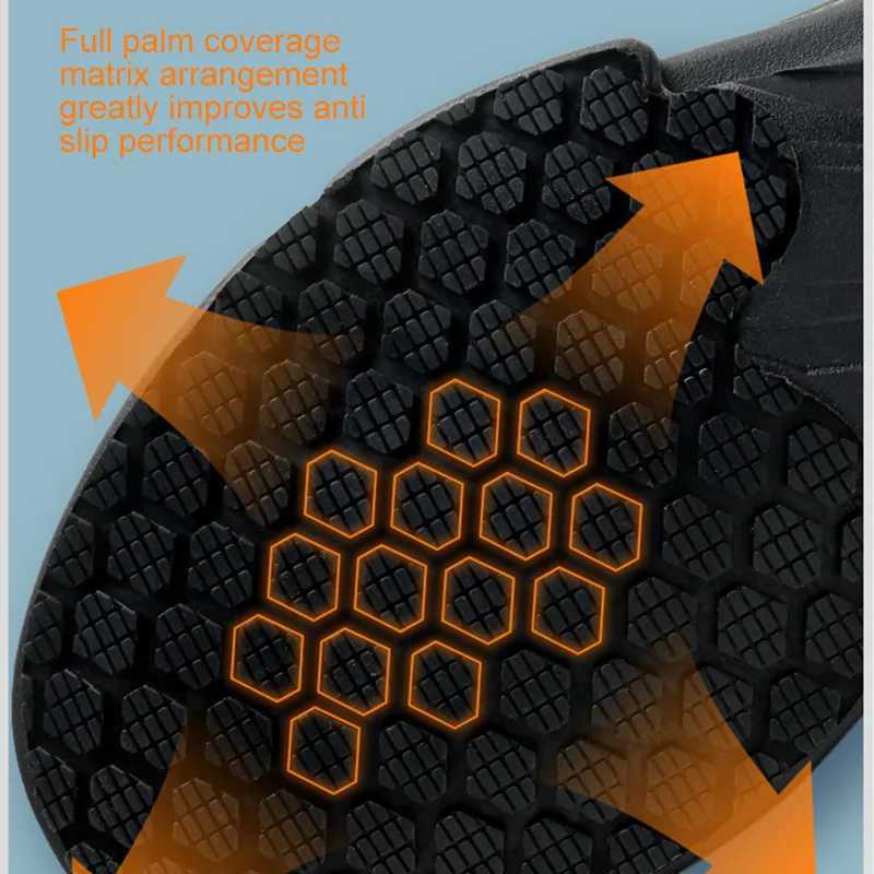 kitchen work shoes non anti-skid slip work waterproof boots lightweight Safety shoes for men chef work shoes leather sneakers H260824 - view 6