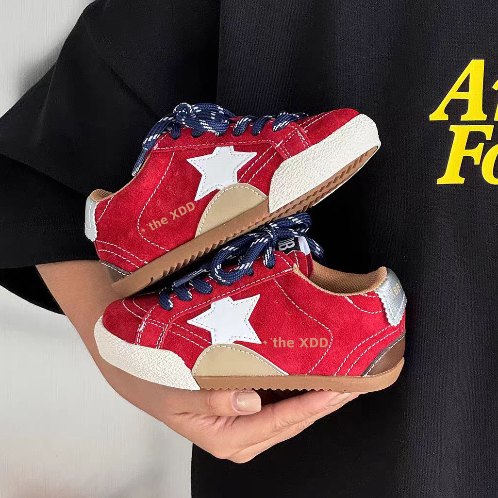 Designer Shoes 2026 new trend fashion children's sneakers shoes retro star boys' and girls' casual shoes