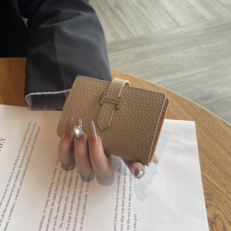 Luxury Brand Designer Bag Top-Layer Cowhide Small For Women, Anti-Magnetic, Multi-Card Slot, Light Luxury Genuine Leather, Mini Compact 12-Card Slot I - view 4