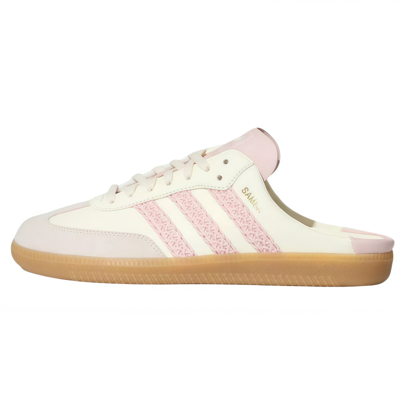 Free shipping Adidas Samba Mule Designer Running Shoes Unisex, Backless Slip On Sneakers Gum Rubber Sole Suede Athletic Trainers Vintage Lazy Casual W - view 9