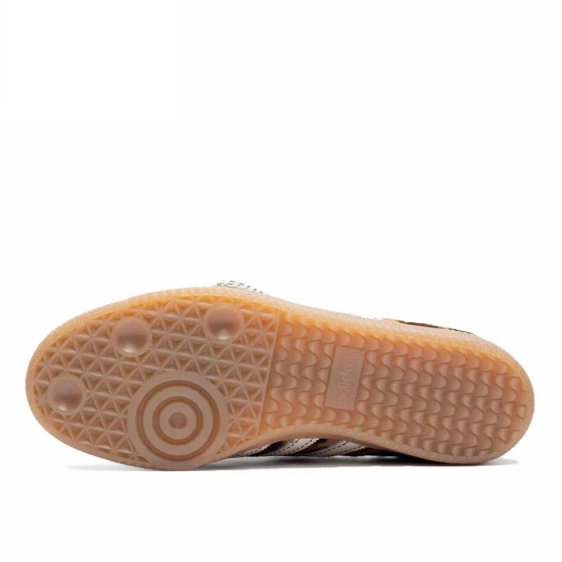adidas Samba Wales Bonner Leopard Pony Hair Low Top Sneakers Retro Gum Sole Casual Trainers for Men Women Animal Print Street Fashion Shoes - view 6