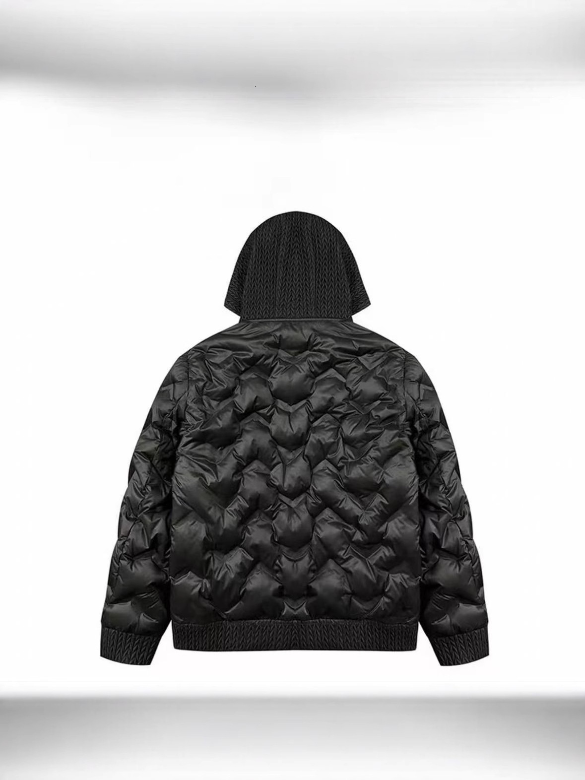 Luxury Brand Designer Clothes Men's Autumn Winter New Fashion Casual Loose Versatile Cotton Hooded Trendy Warm Lightweight Jacket Unisex - view 3
