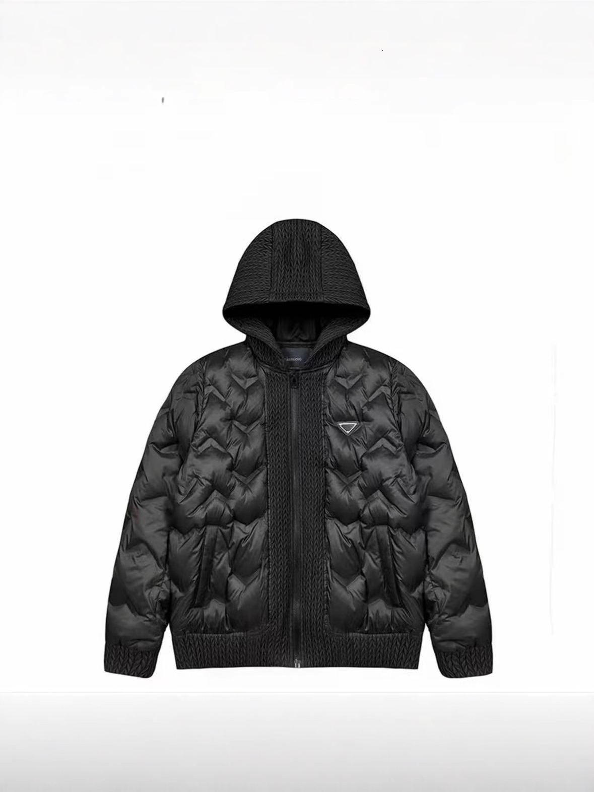 Luxury Brand Designer Clothes Men's Autumn Winter New Fashion Casual Loose Versatile Cotton Hooded Trendy Warm Lightweight Jacket Unisex - view 6