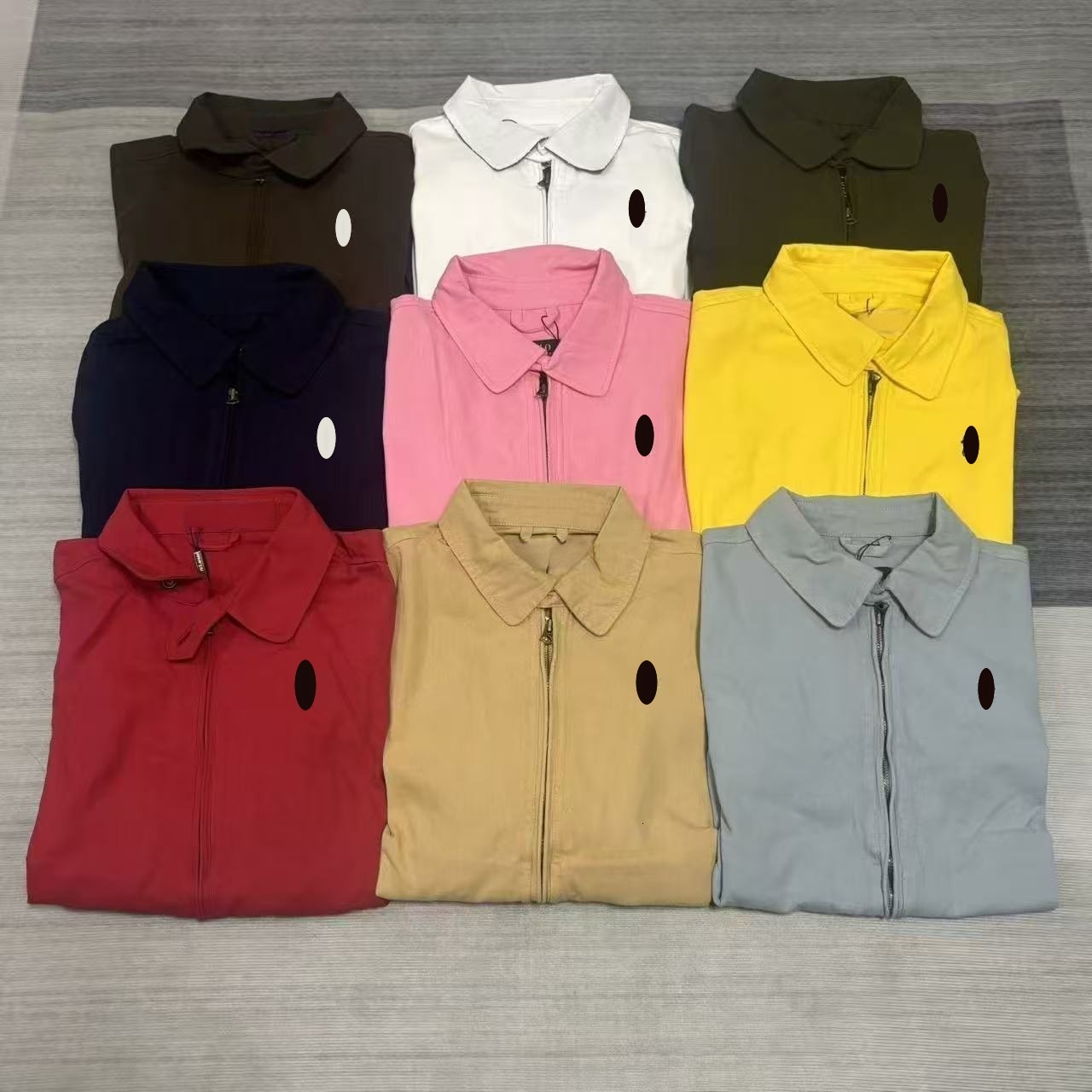 Giacca Da Volo Polo In Pony Con Ricamo Di Design Autunnale Con Cerniera Cappotto Capispalla Da Esterno Casual Quotidiano A Maniche Lunghe Vintage Pr-image