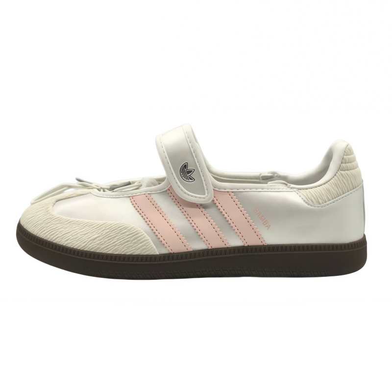 Adidas Designer Running Shoes Women Multi Color Mary Jane Strap Sneakers Retro Suede Gum Sole Athletic Trainers Flat Lace Up Casual Street Walking Sho - view 7
