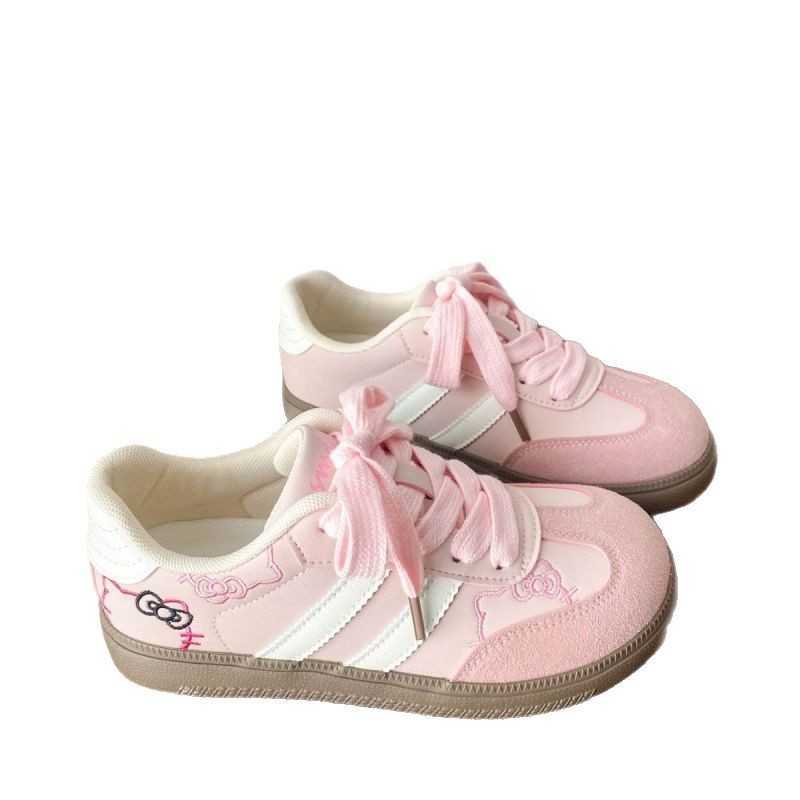Women's Training Shoes 2025 Spring New Fashion Kitten Design Casual Shoes for Women Student Campus Style White Sneakers L260825 - view 6