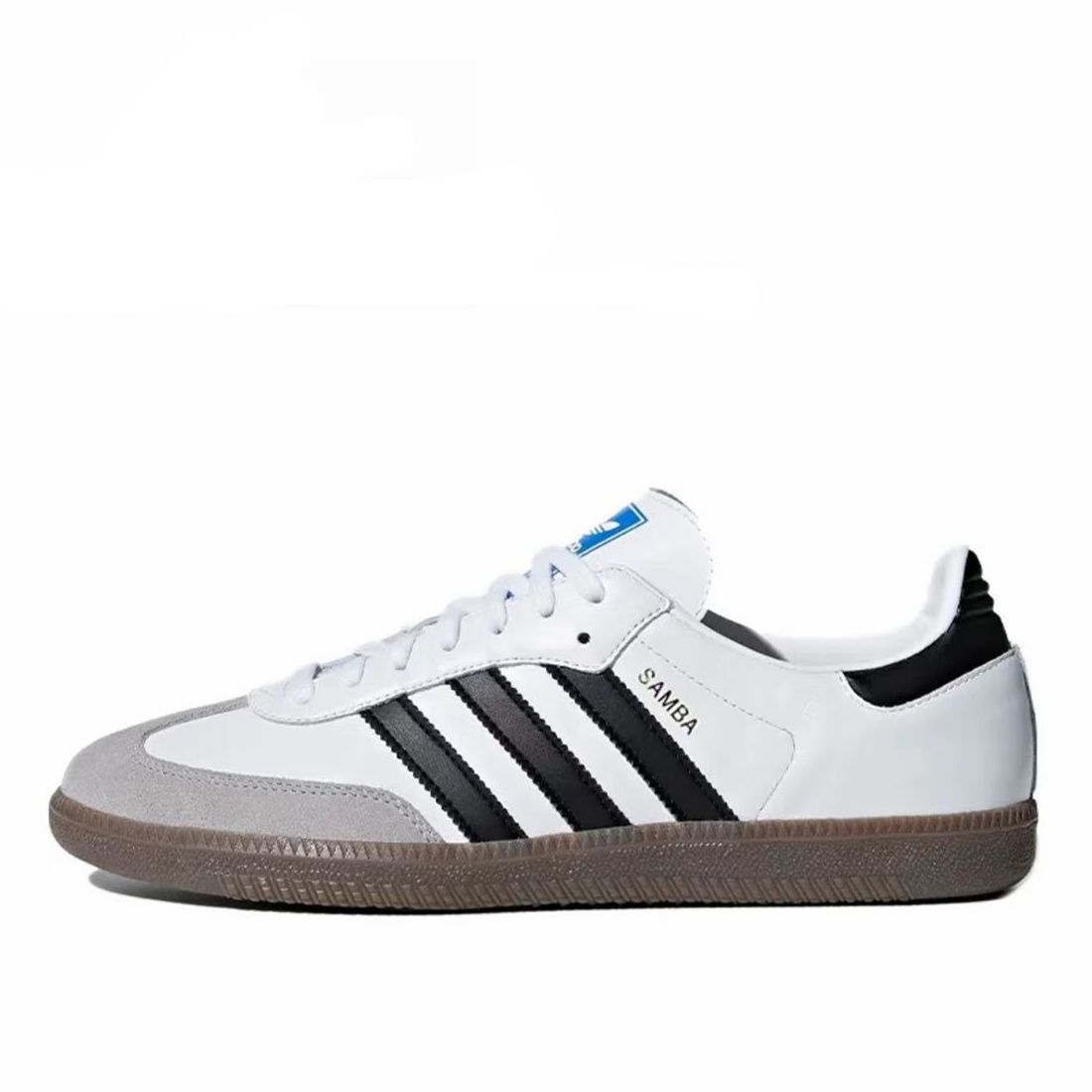 adidas Samba Wales Bonner Leopard Pony Hair Low Top Sneakers Retro Gum Sole Casual Trainers for Men Women Animal Print Street Fashion Shoes - view 7