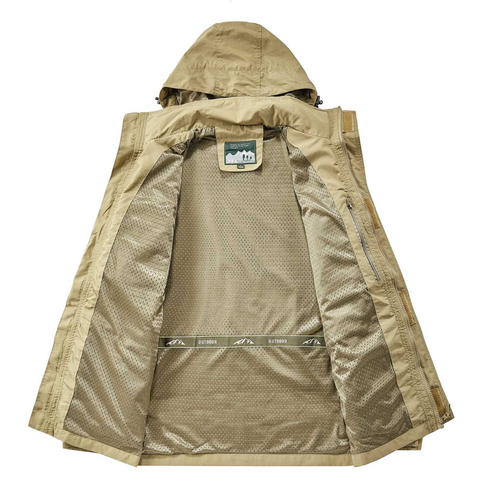 2025 New Spring Autumn Men Tactical Jacket US Army M65 Military Field Jacket Trench Coats Hoodie Casaco Masculino Windbreaker R260824 - view 4