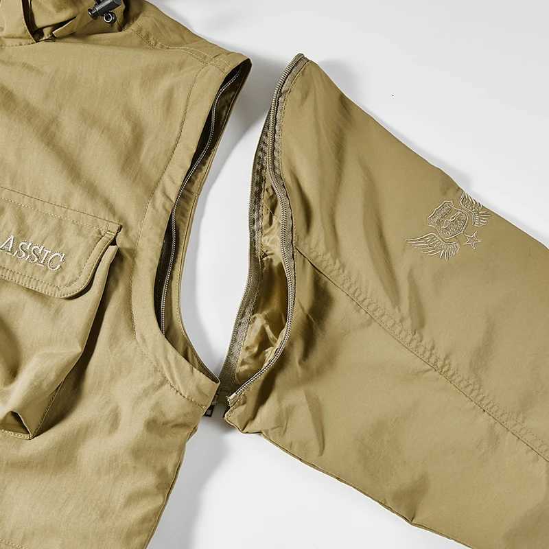 2025 New Spring Autumn Men Tactical Jacket US Army M65 Military Field Jacket Trench Coats Hoodie Casaco Masculino Windbreaker R260824 - view 6