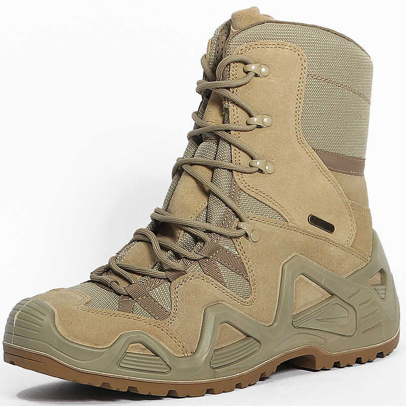 New Mid Cut Mens Tactical Boots Army Boots Size 3946 Combat Man Boots Army Hunting Work Boots Military Ank Casual Boots Y251015 - view 6