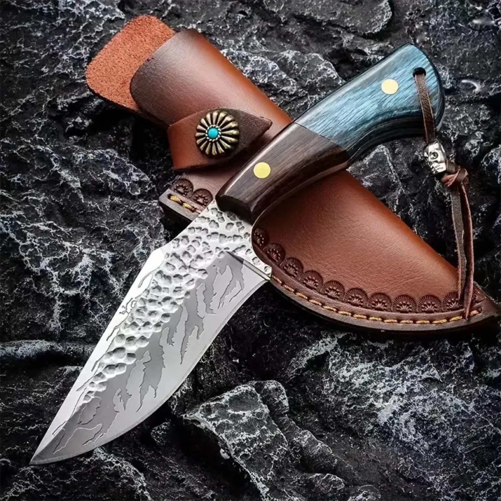 Ergonomic Wooden Handle High-Quality Stainless Steel Blade Lightweight Durable Knife for Outdoor Home Kitchen Use 260825
