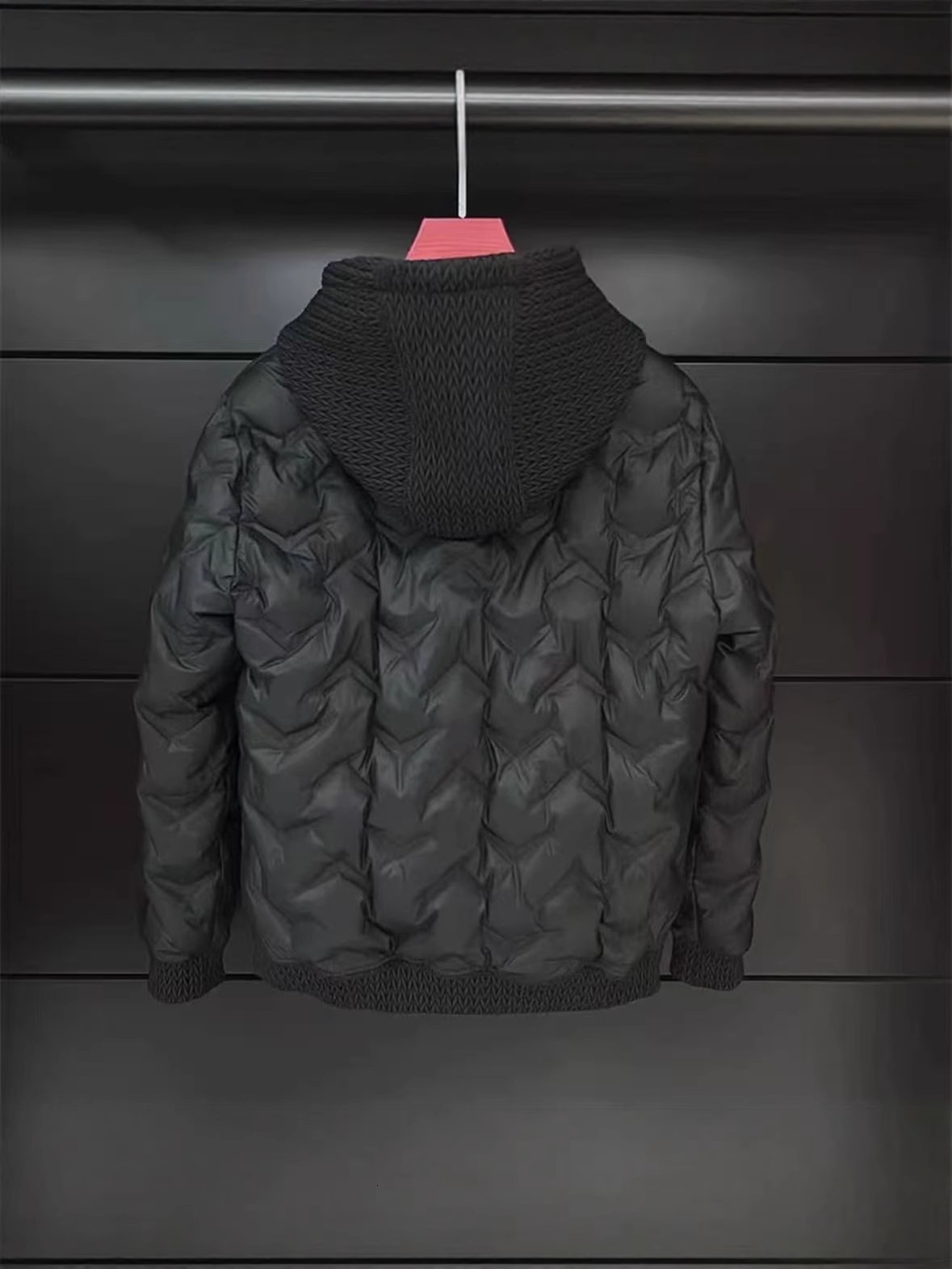 Luxury Brand Designer Clothes Men's Autumn Winter New Fashion Casual Loose Versatile Cotton Hooded Trendy Warm Lightweight Jacket Unisex - view 4