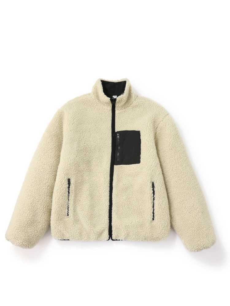 25 year new Sherpa wool fur street wear hip-hop brand teddy bear outdoor polar 8 ball winter Sherpa wool men's jacket X260824 - view 5