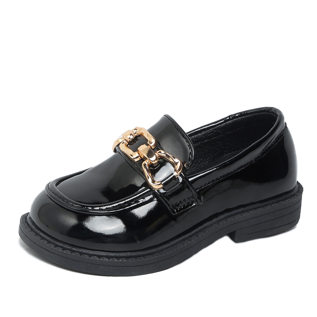 new Free shipping luxury Childrens shoes Fashionable and minimalist children's retro shoes new comfortable single shoes - view 6