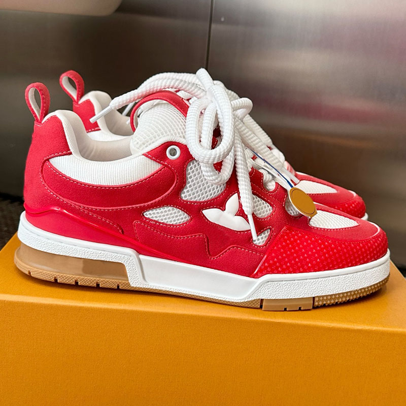 Sneaker Da Skate Di Lusso Coppie Designer Scarpe Casual A Contrasto Scarpe Da P…