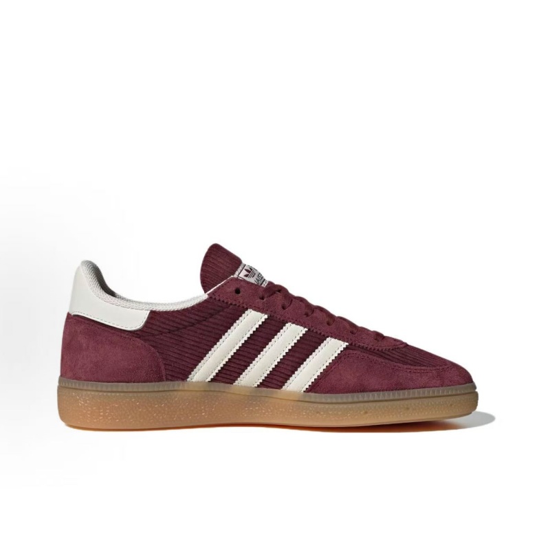 Adidas Originals HANDBALL Spezial Retro Handball Sneakers Comfortable Stylish Low Top Daily Casual Footwear Women Red - view 3