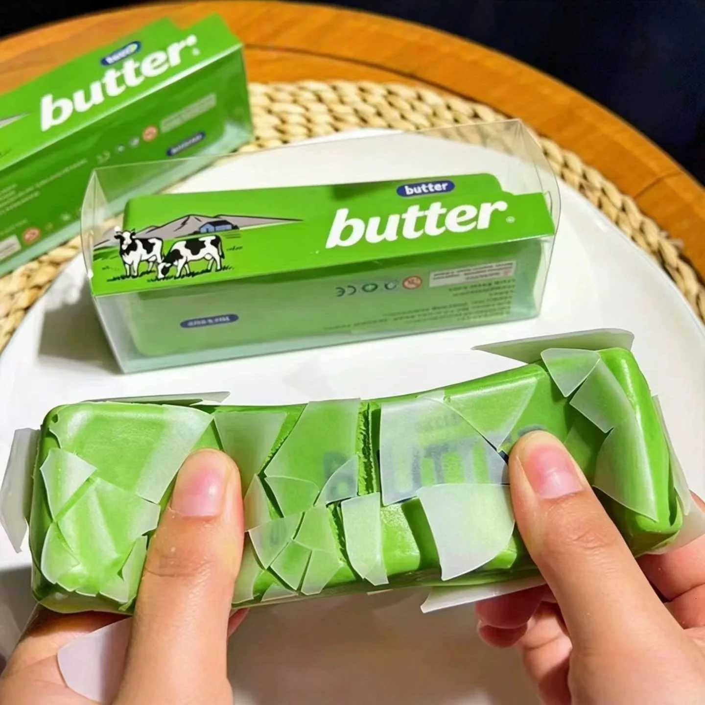 Stick Crunchy Skin Squishy Butter Stress Ball Fidget Toy wax coating Squeeze Toy ASMR Anti Stress Release Hand Relax Gift Toys C260827 - view 5
