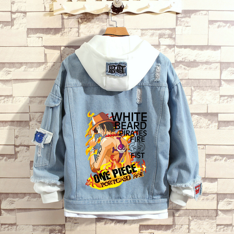 One Piece Clothes Men and Women Hoodie Long Sleeve Zoro Whitebeard Luffy Ace Chopper Anime Jacket - view 5