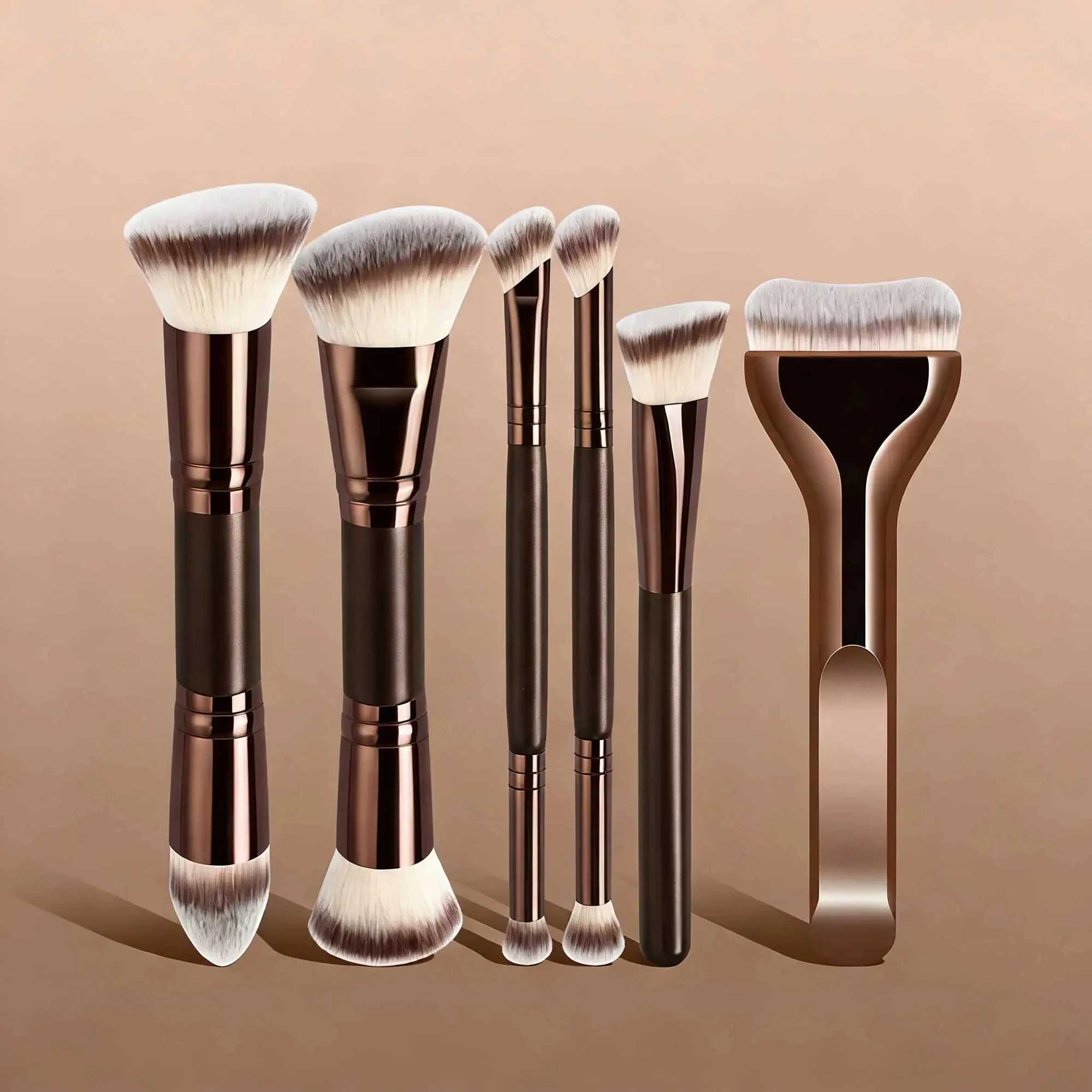 Professional Aluminum Makeup Brush Set Includes Soft High-Quality Synthetic Hair Makeup Brushes Foundation Brush Powder Brush Z260826