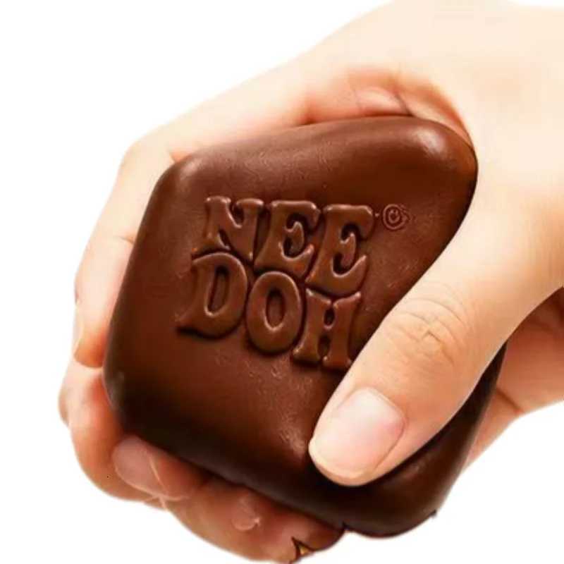 Needoh Luminous Milk Coffee Decompression Box Pinching Maltose Sensory Anxiety Relief ADHD Fidget Toy Gifts for Girls X260826 - view 7