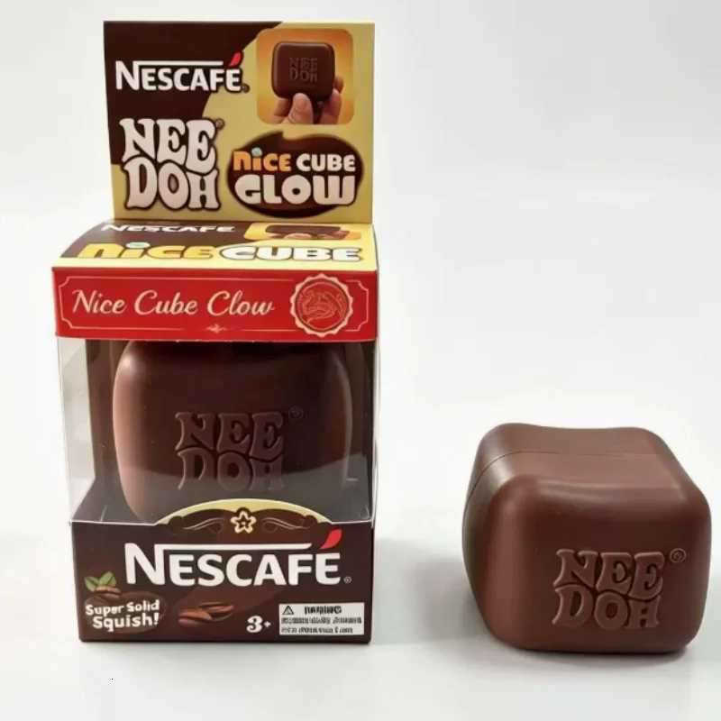 Needoh Luminous Milk Coffee Decompression Box Pinching Maltose Sensory Anxiety Relief ADHD Fidget Toy Gifts for Girls X260826 - view 6